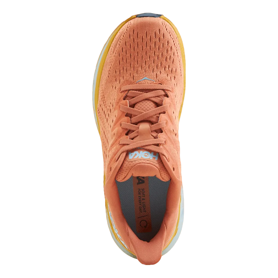 Hoka One One W Clifton 8 Sun Baked / Shell Coral