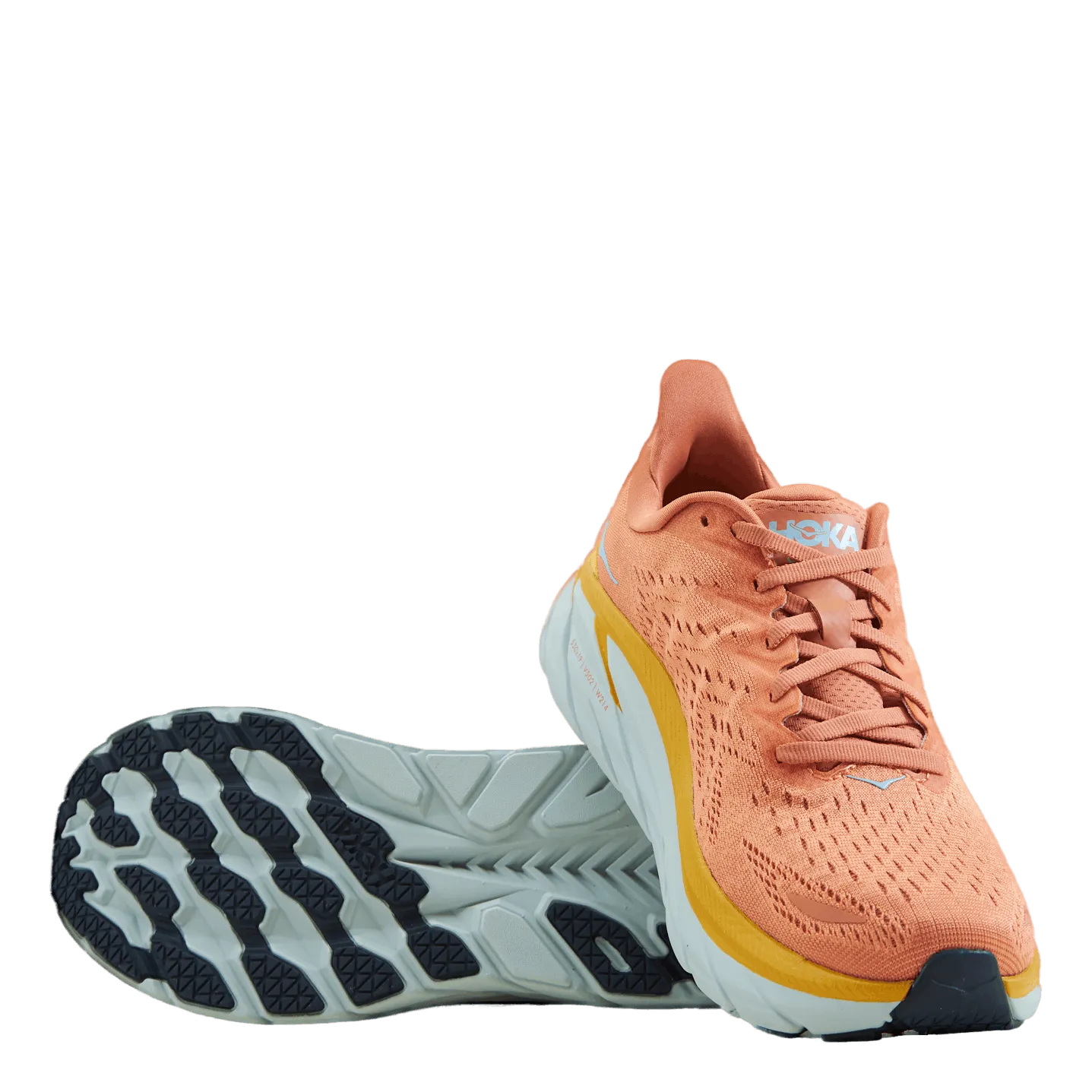 Hoka One One W Clifton 8 Sun Baked / Shell Coral