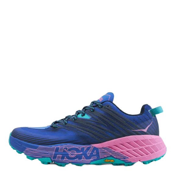 Hoka One One W Speedgoat 4 Dazzling Blue / Phlox Pink