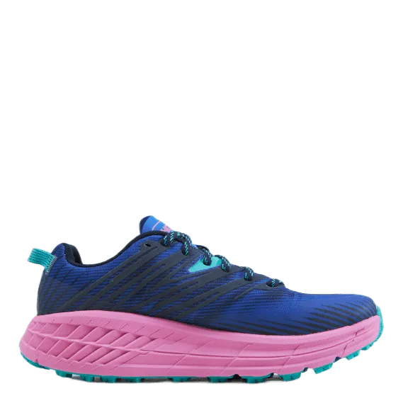 Hoka One One W Speedgoat 4 Dazzling Blue / Phlox Pink