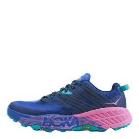 Hoka One One W Speedgoat 4 Dazzling Blue / Phlox Pink