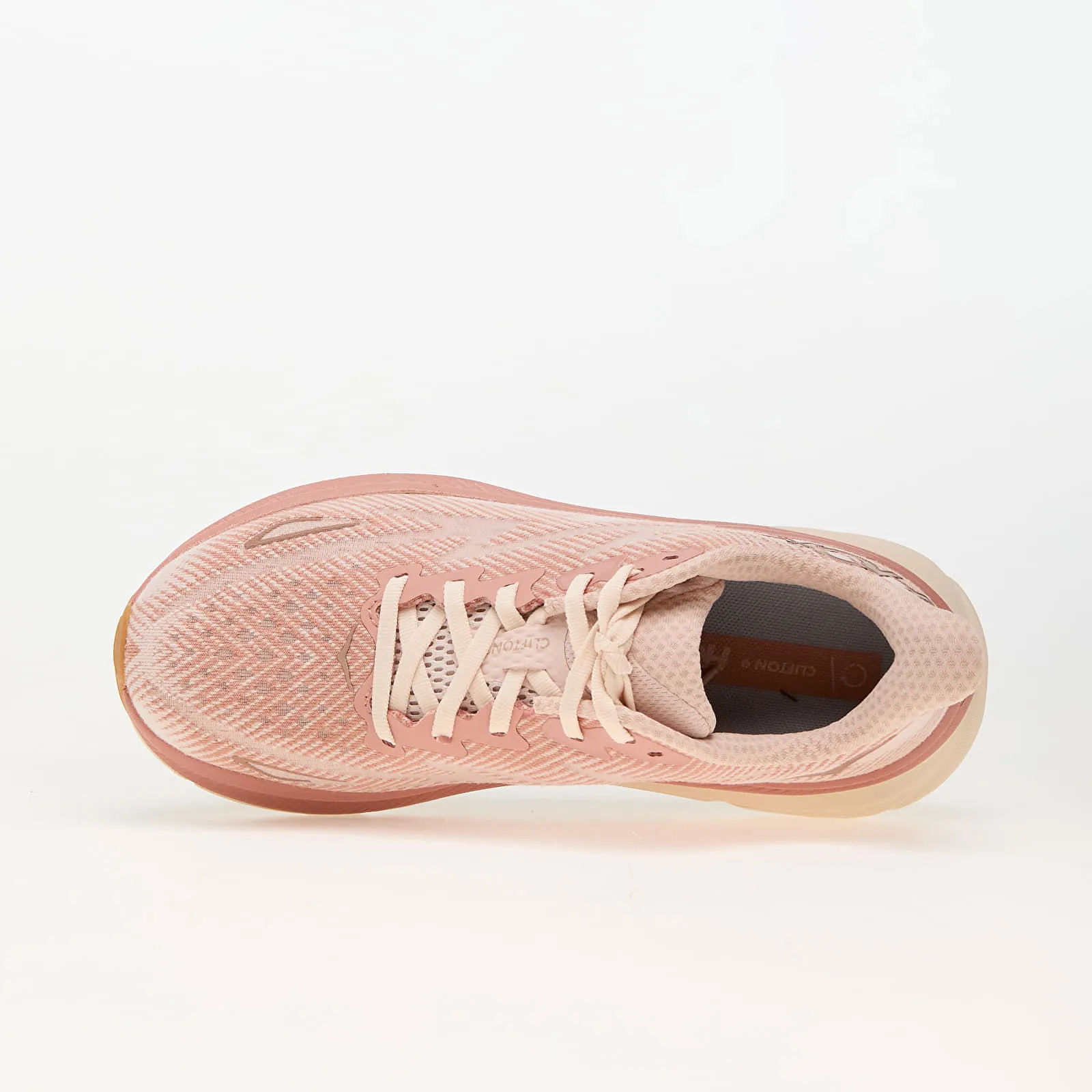 Hoka One One Women's Clifton 9 Sneakers in Sandstone/Cream, Size UK 3.5 | END. Clothing