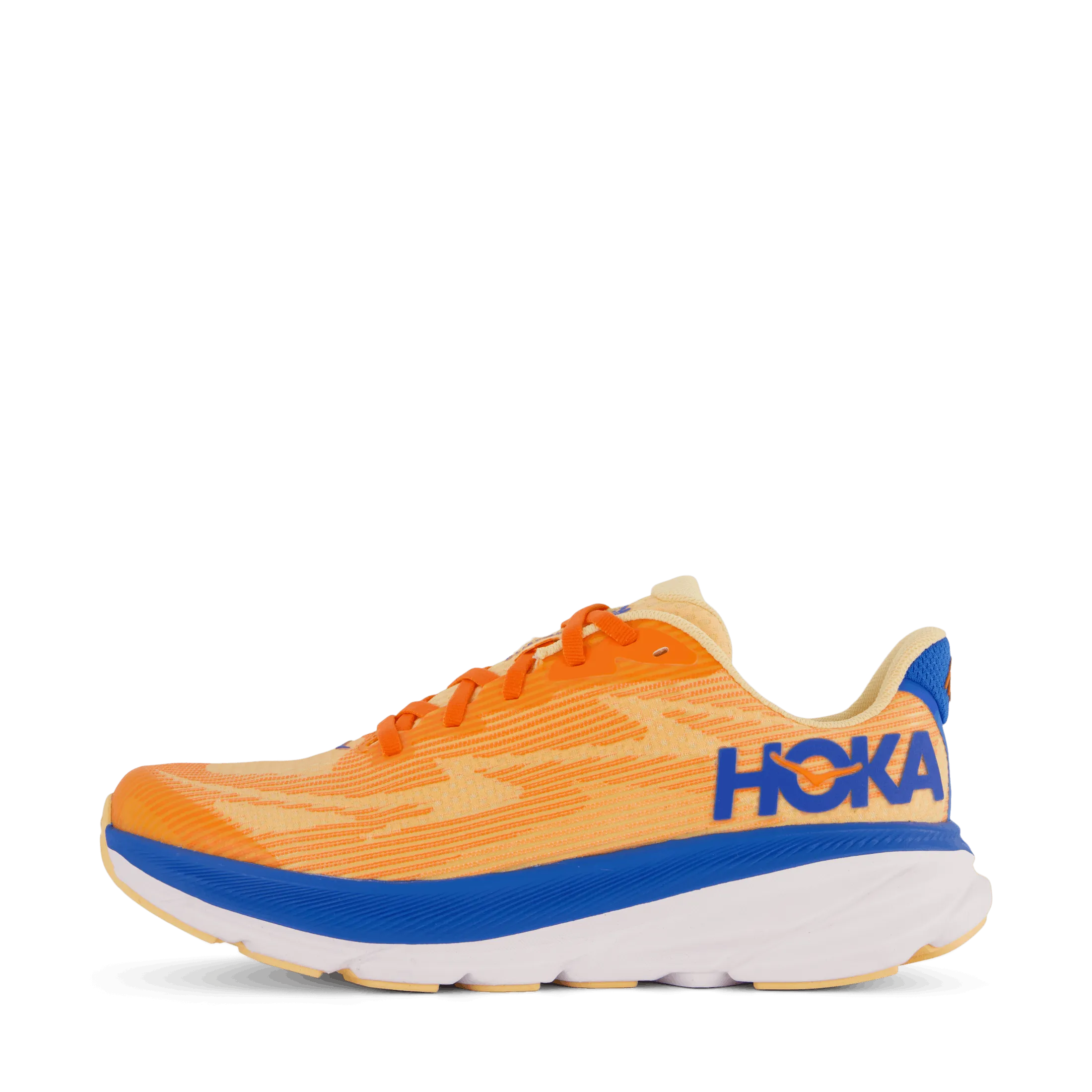 Hoka One One Y Clifton 9 Youth Vibrant Orange / Impala