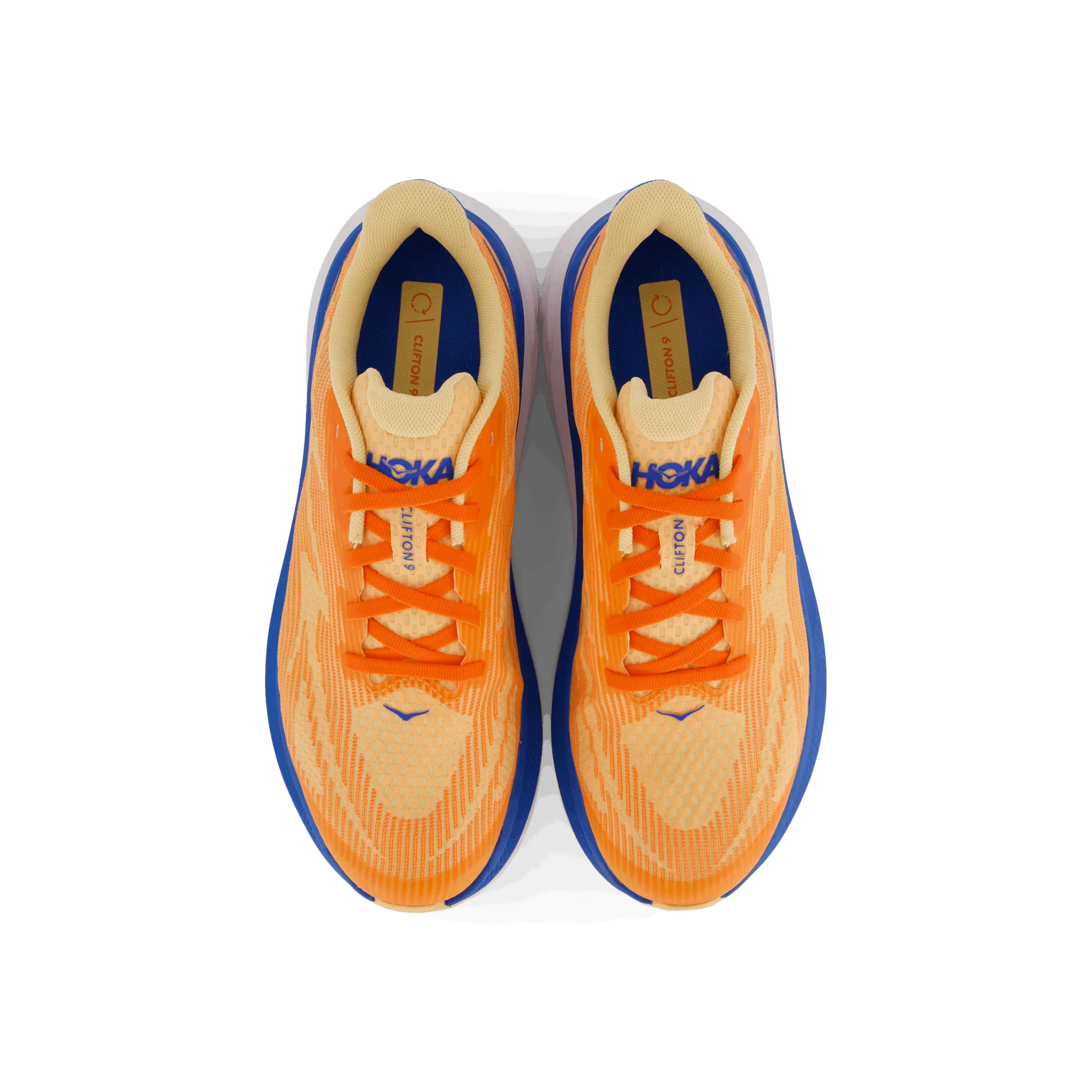 Hoka One One Y Clifton 9 Youth Vibrant Orange / Impala