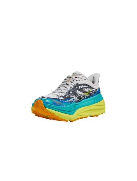 HOKA Zapatillas Stinson 7 Hombre White/Evening Primrose