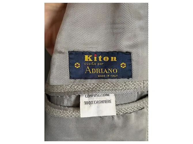 Kiton Blazers Chaquetas Gris 