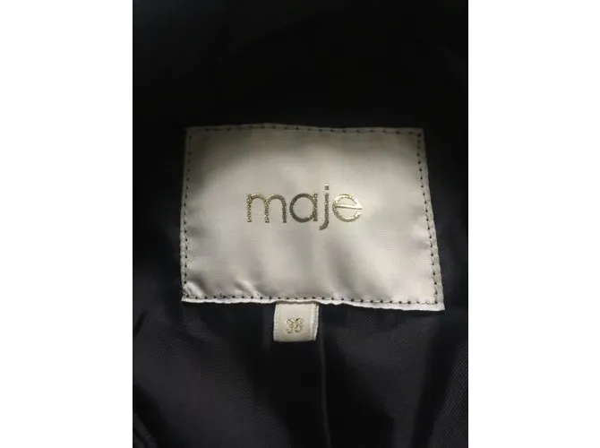 Maje Chaquetas Negro 