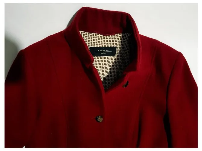 Max Mara Chaquetas Roja 