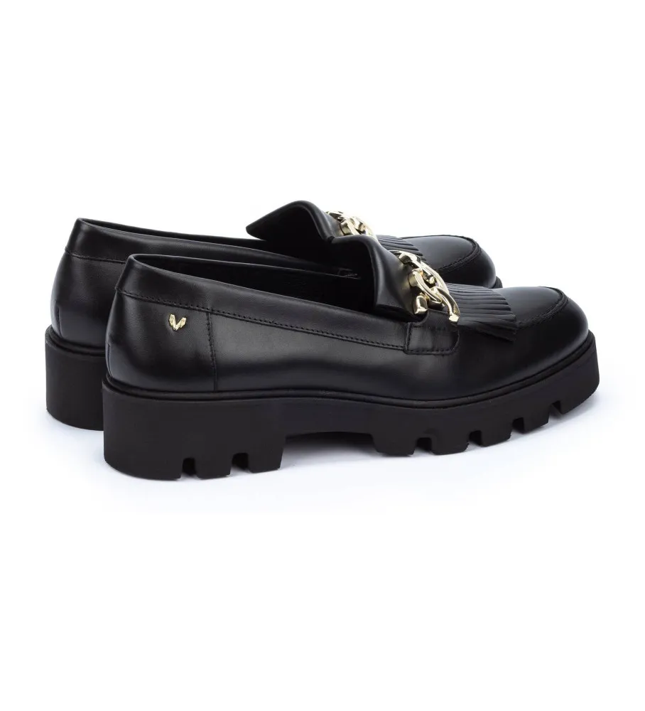 Mocasines de Piel Hermosilla negro