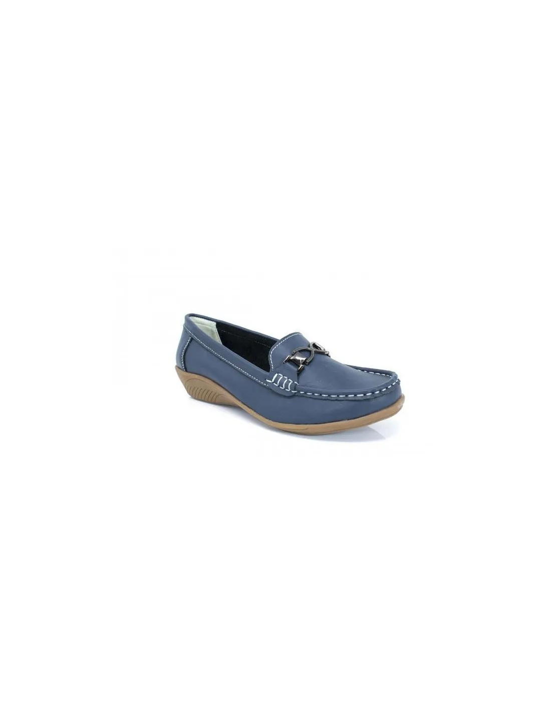 MOCASINES MUJER VICMART 508 AZUL MARINO