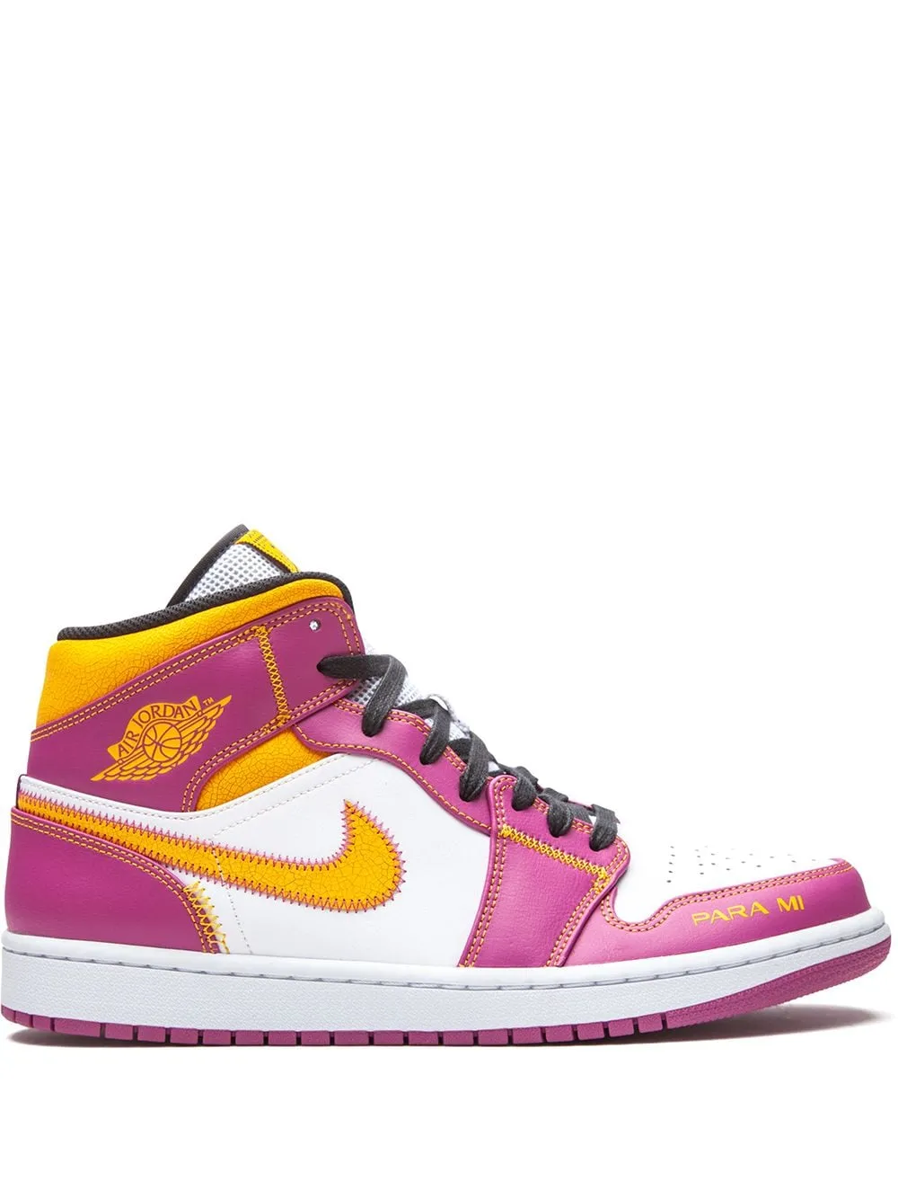 N370O NIKE AIR JORDAN 1 DIA DE MUERTOS ROSA AMARILLO