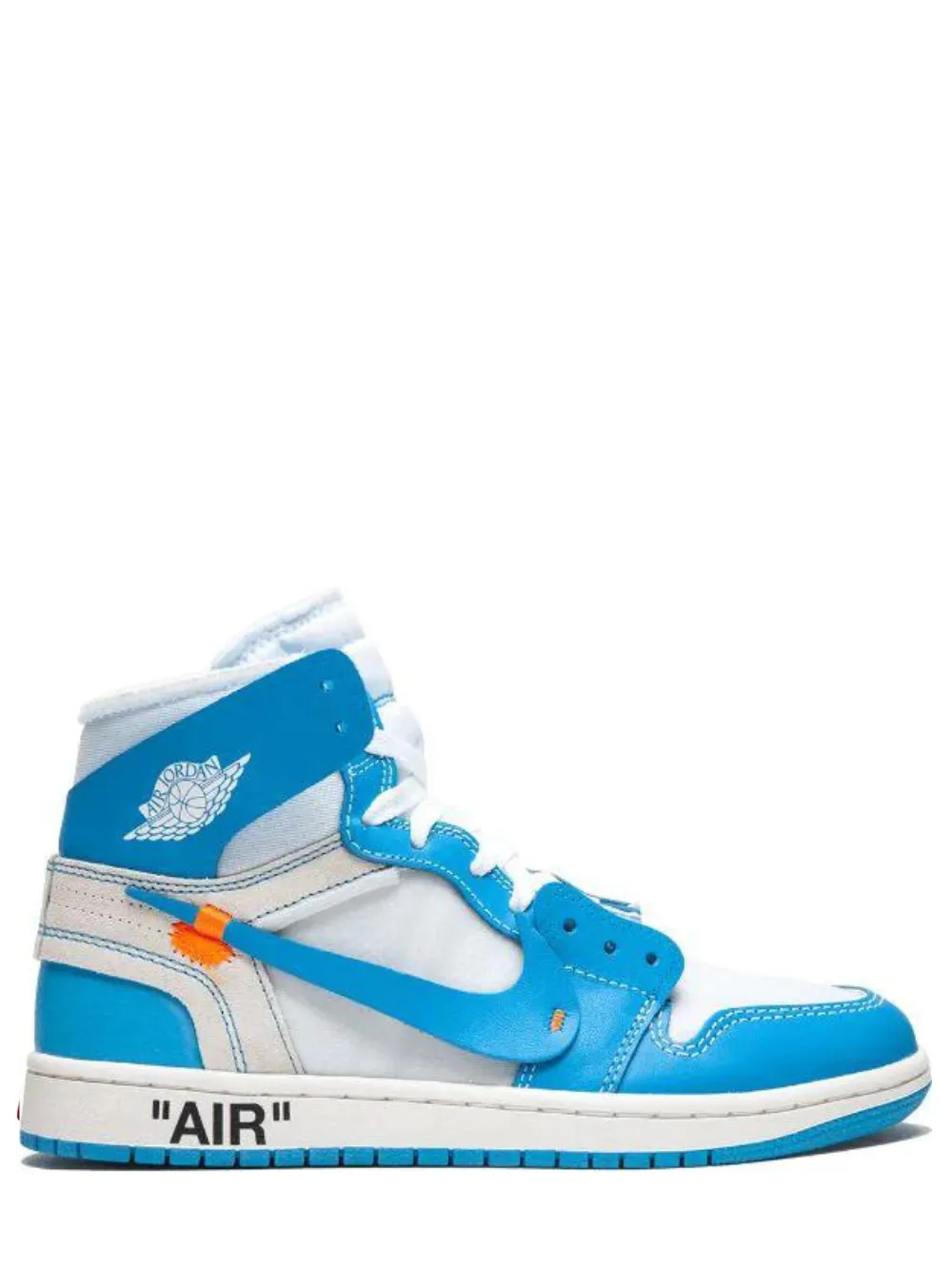 N370O tenis Air Jordan 1 Retro High Off-White - UNC de Nike x Off-White