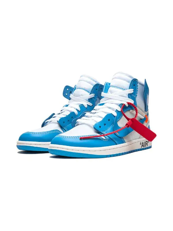 N370O tenis Air Jordan 1 Retro High Off-White - UNC de Nike x Off-White