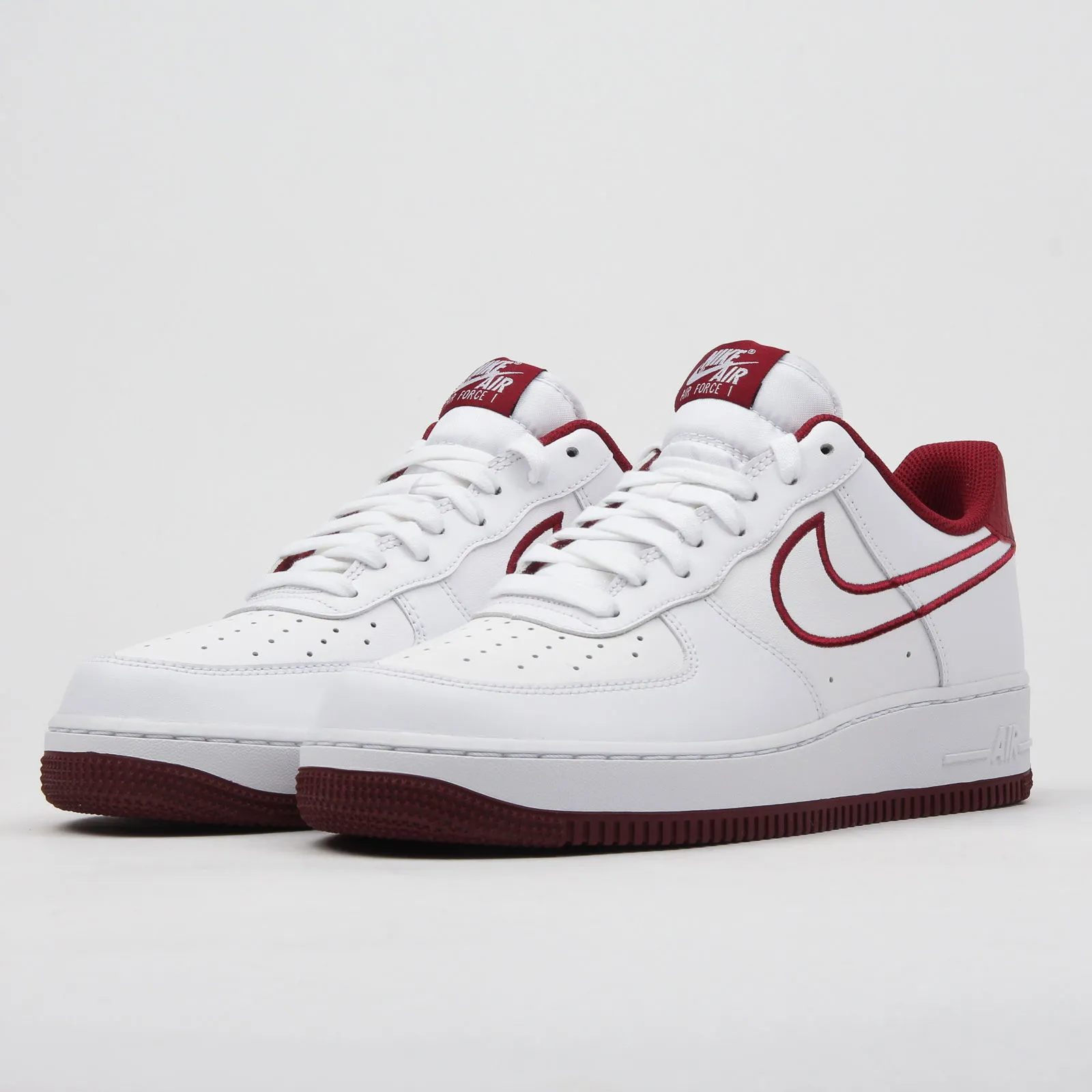 Nike Air Force 1 Low '07 Leather ''Team Red''