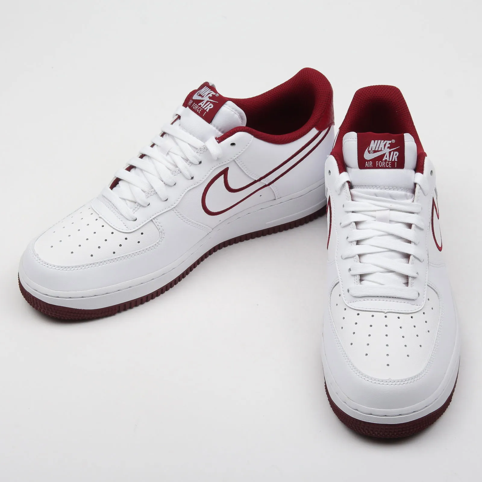 Nike Air Force 1 Low '07 Leather ''Team Red''