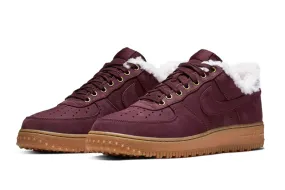 Nike Air Force 1 Premium Winter "Burgundy"