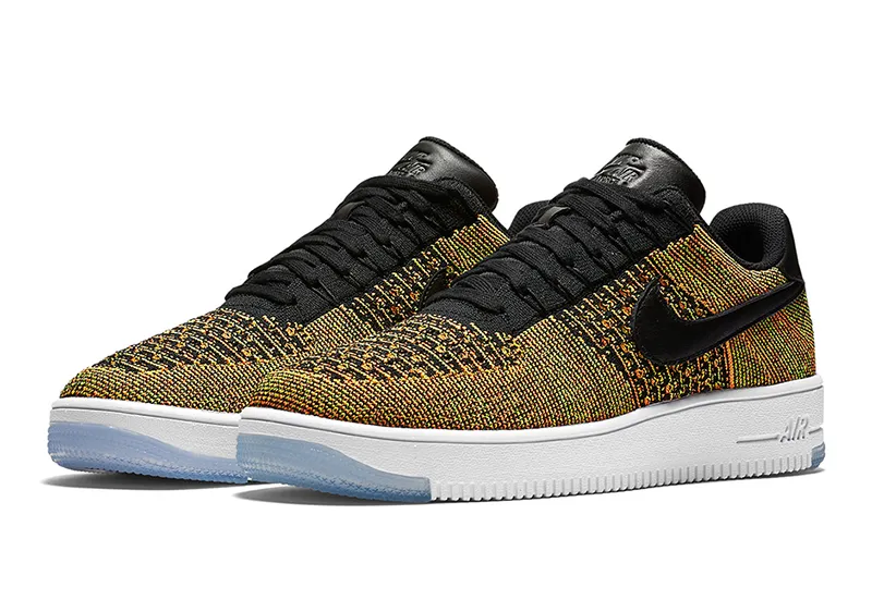 Nike Air Force 1 Ultra Flyknit Low "Volt" (700/volt/black)