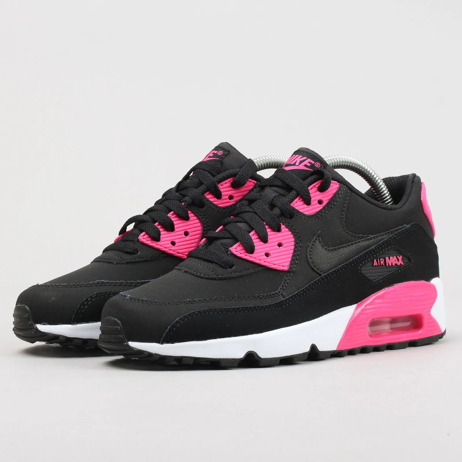 Nike Air Max 90 Leather "Black Prism Pink" GS