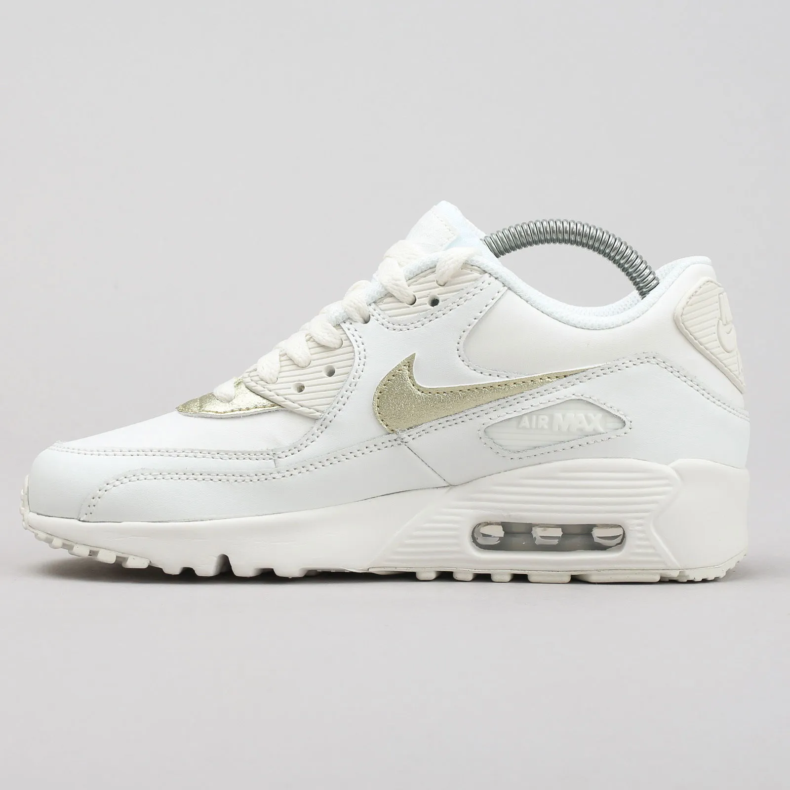 Nike Air Max 90 Leather "Summit White" GS