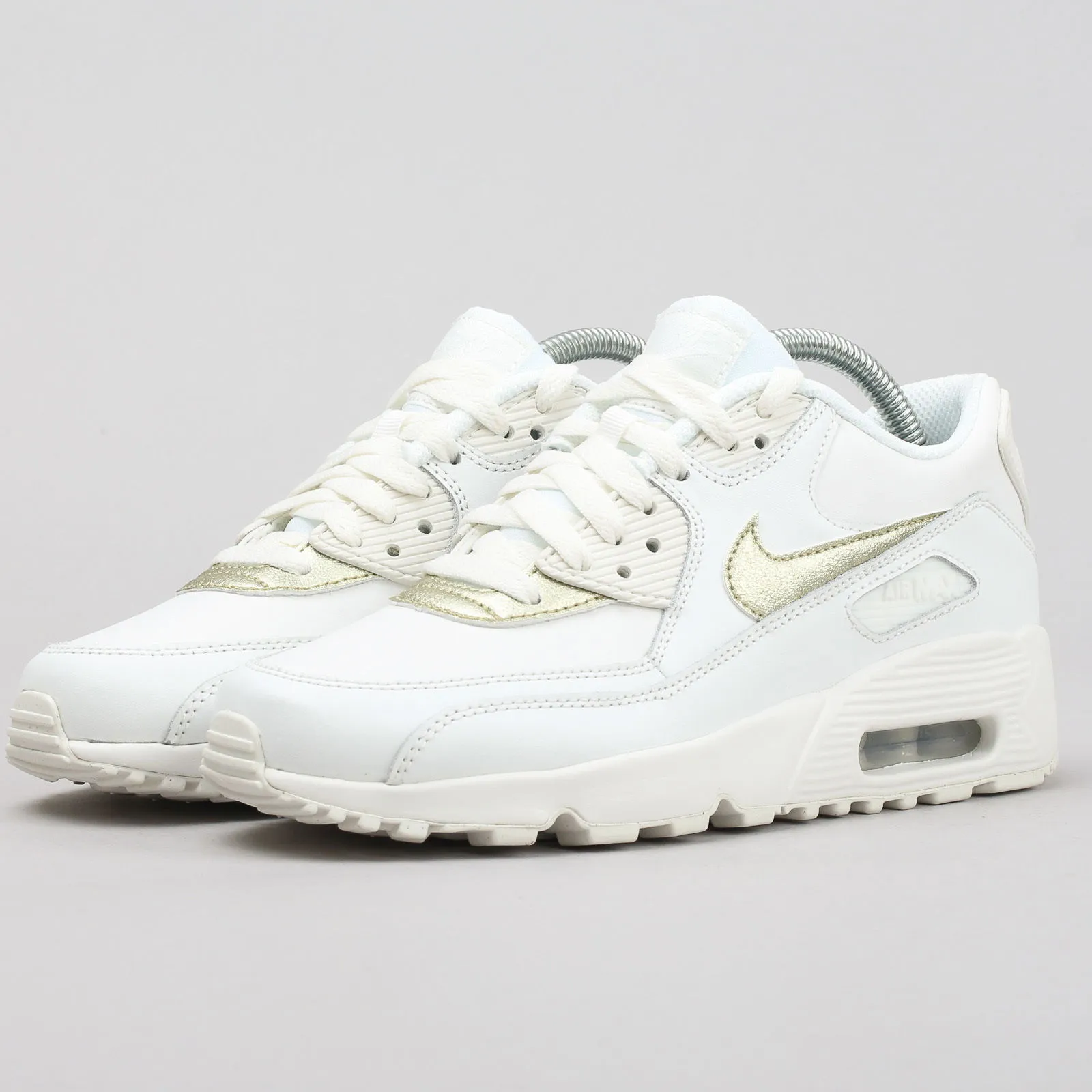 Nike Air Max 90 Leather "Summit White" GS