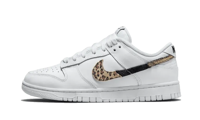 Nike Dunk Low Animal Print White