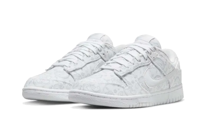 Nike Dunk Low White Paisley