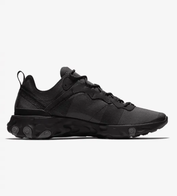 NIKE EPIC REACT ELEMENT NEGRAS SWOOSH NEGRO