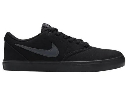 Nike SB Check Solarsoft Canvas "Triple Black"