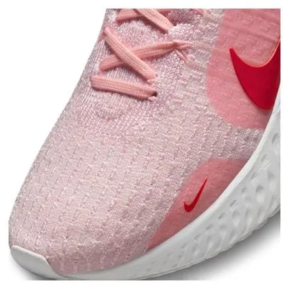 Nike Zapatillas Nike React Infinity Run Flyknit 3 Rosa, Mujer