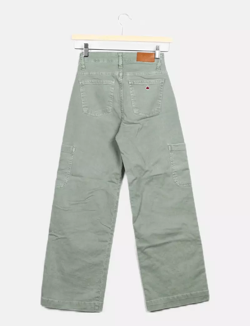 Noon Denim cargo verde