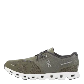 On Cloud 5 Olive | White