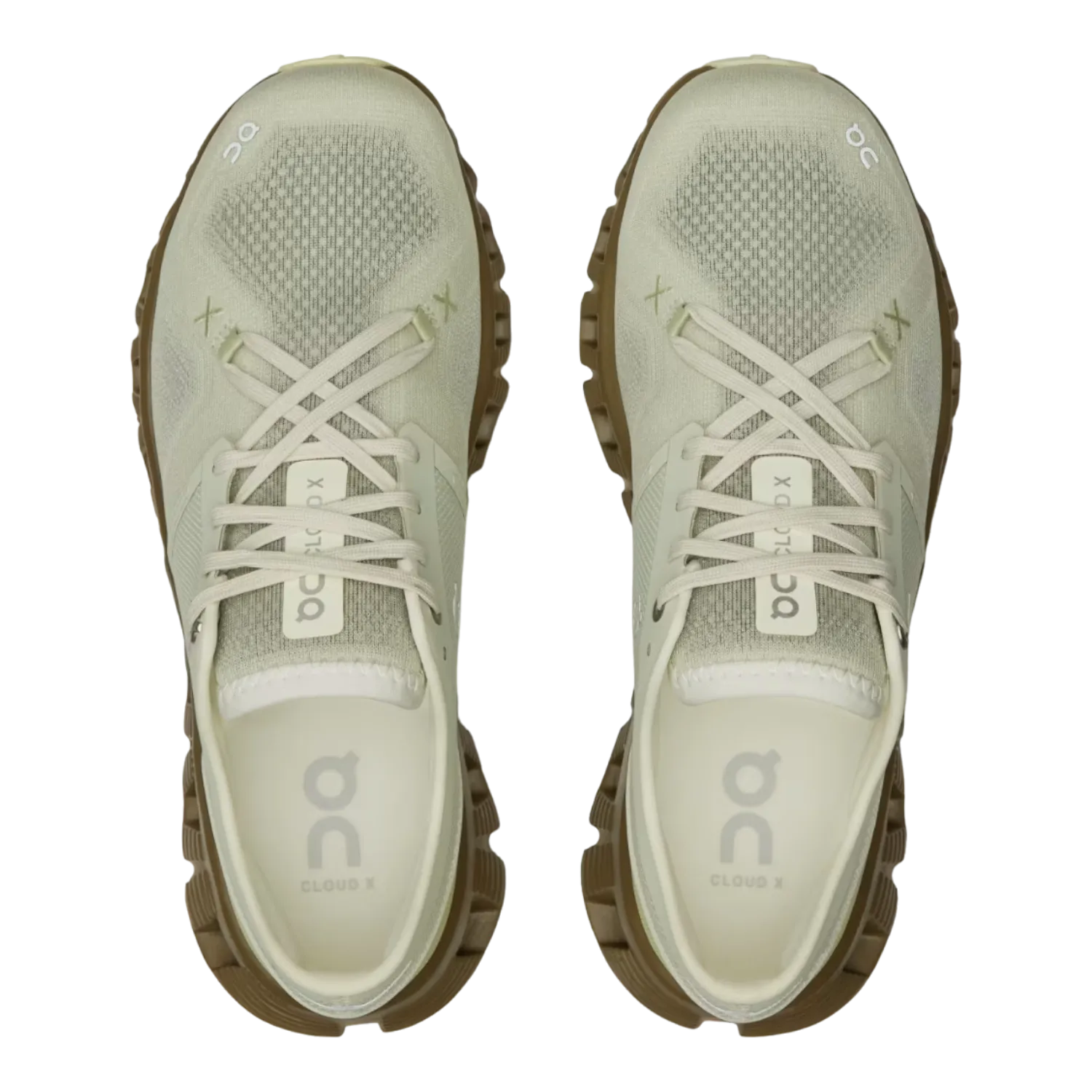 On Cloud X 3 Aloe/Hunter for Women 60.97792