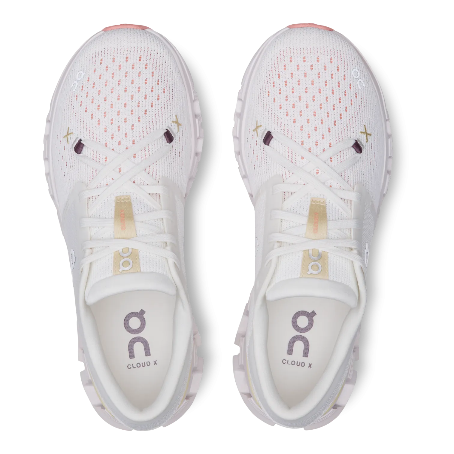 On Cloud X 4 Ivory/Sand for Women 3WE30071217