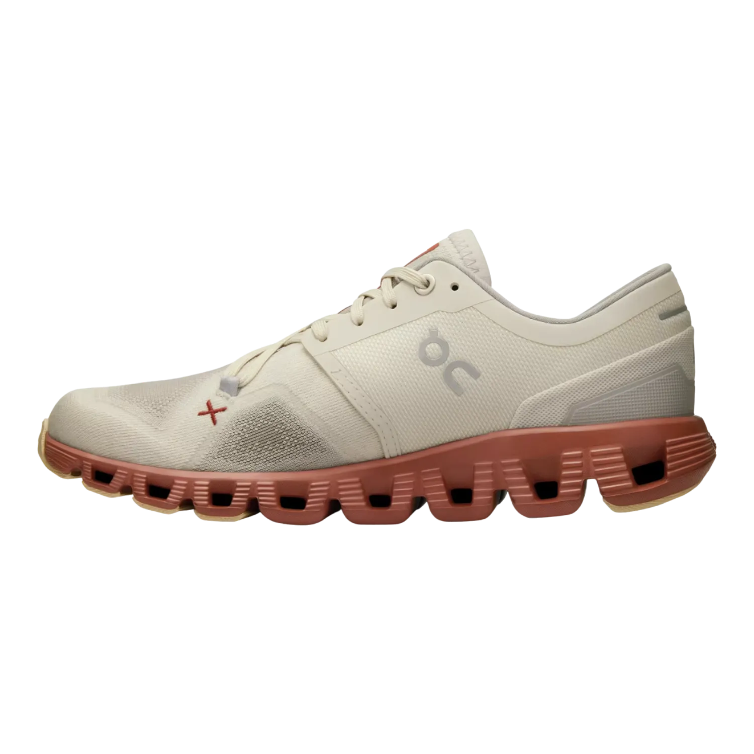 On Cloud X3 Ice/Auburn for Women 60.97791