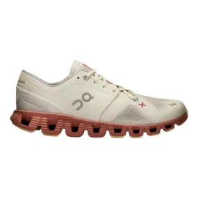 On Cloud X3 Ice/Auburn for Women 60.97791