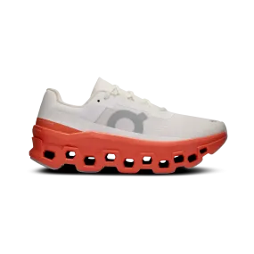 On Cloudmonster White/Flame for Women 61.97724