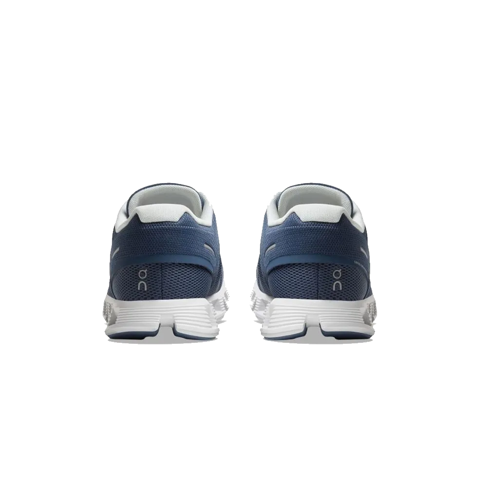 On Shoes Cloud 5 Denim/White Women 59.98901