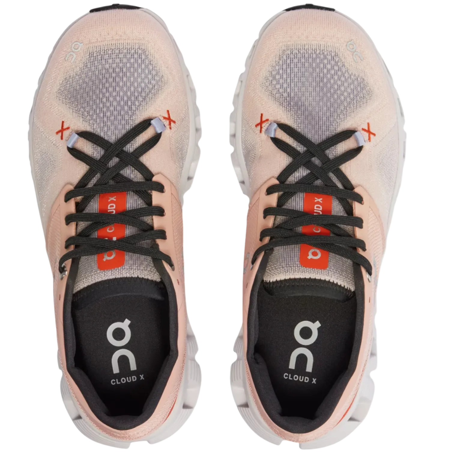 On Shoes Cloud X 3 Rose/Sand for Women 60.98691