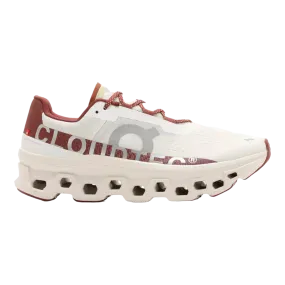 On Shoes Cloudmonster Ivory/Ruby for Women 3WE10502508