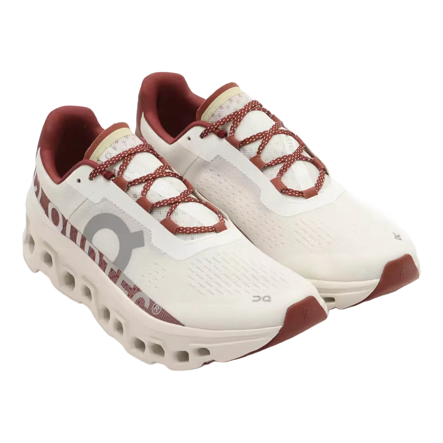 On Shoes Cloudmonster Ivory/Ruby for Women 3WE10502508