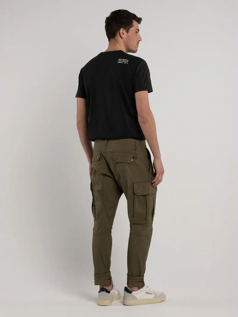 Pantalon Cargo Para Hombre Replay