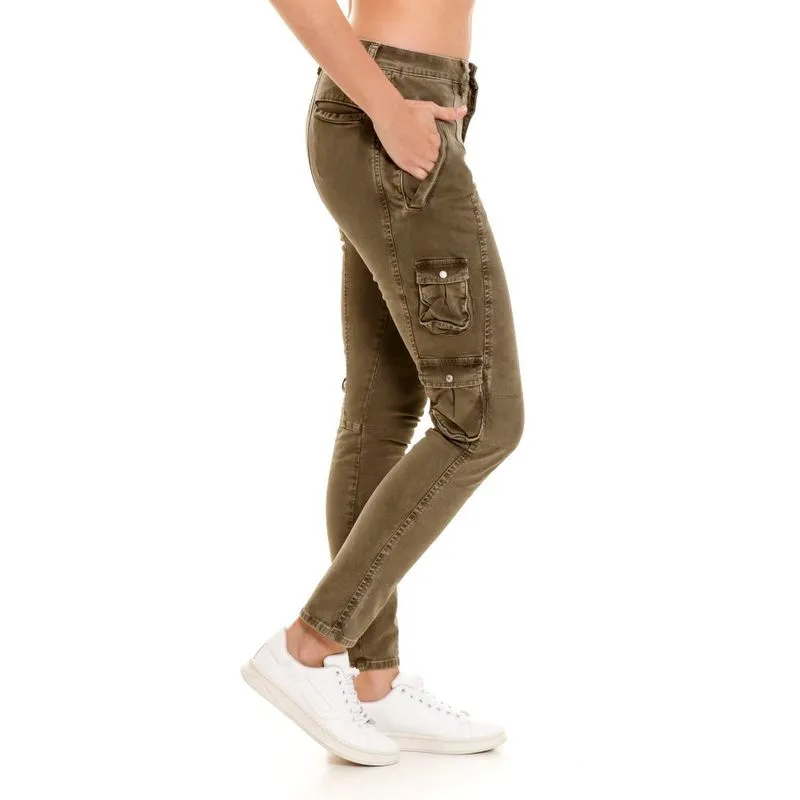 Pantalon Cargo Para Mujer Girbaud