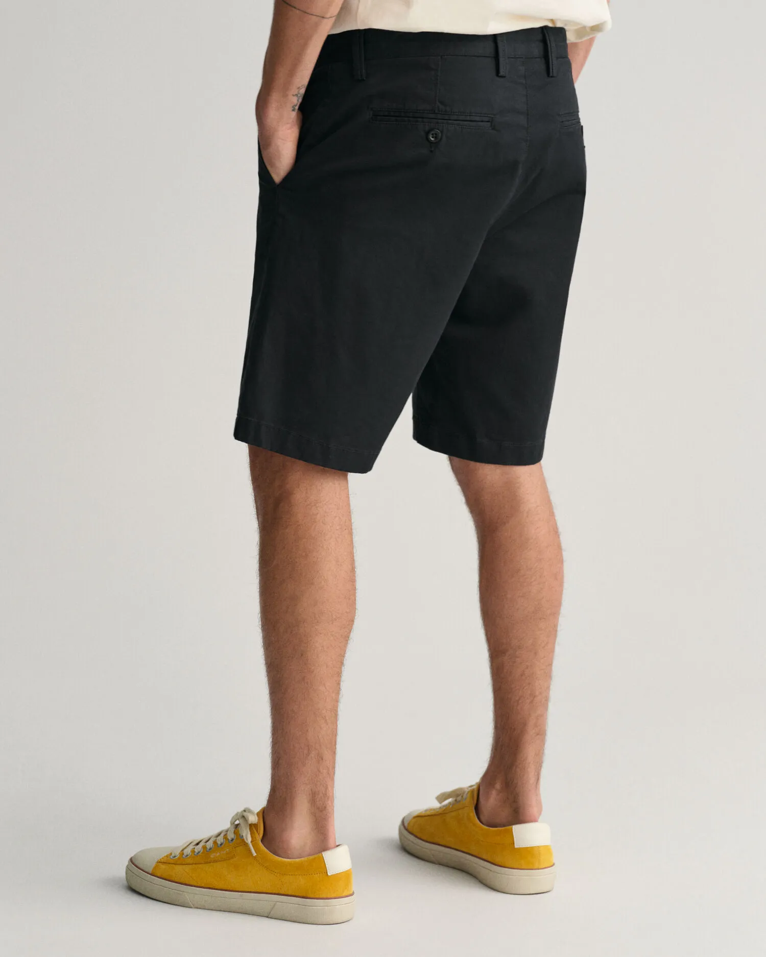 Pantalones cortos Slim Fit de sarga