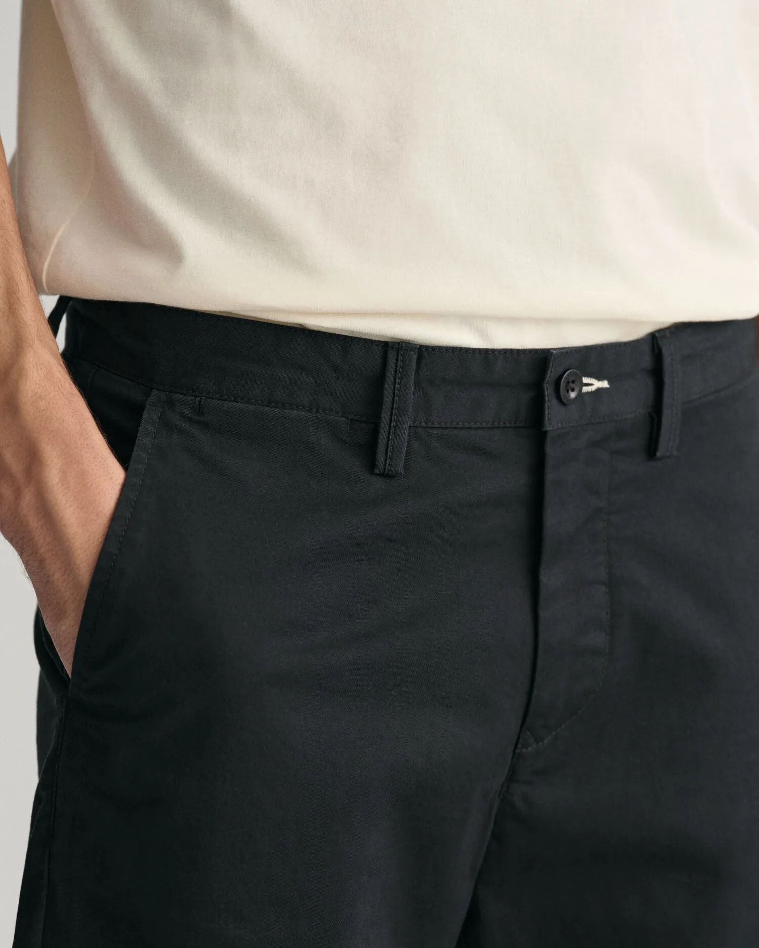 Pantalones cortos Slim Fit de sarga