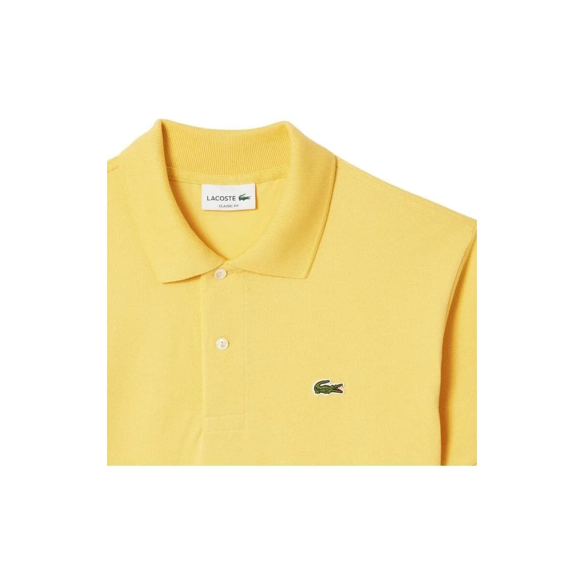 Polo Classic Fit Hombre Mustard