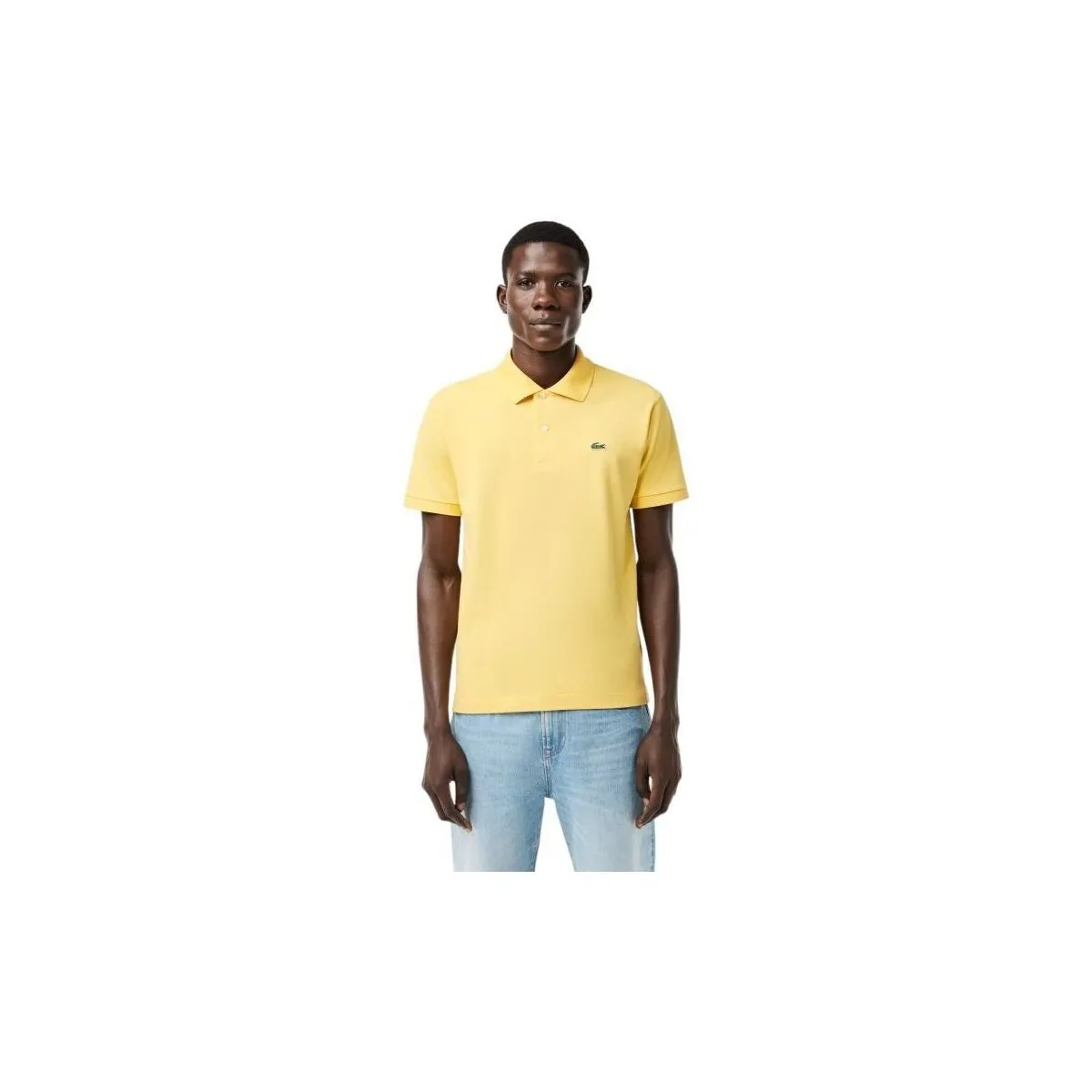 Polo Classic Fit Hombre Mustard