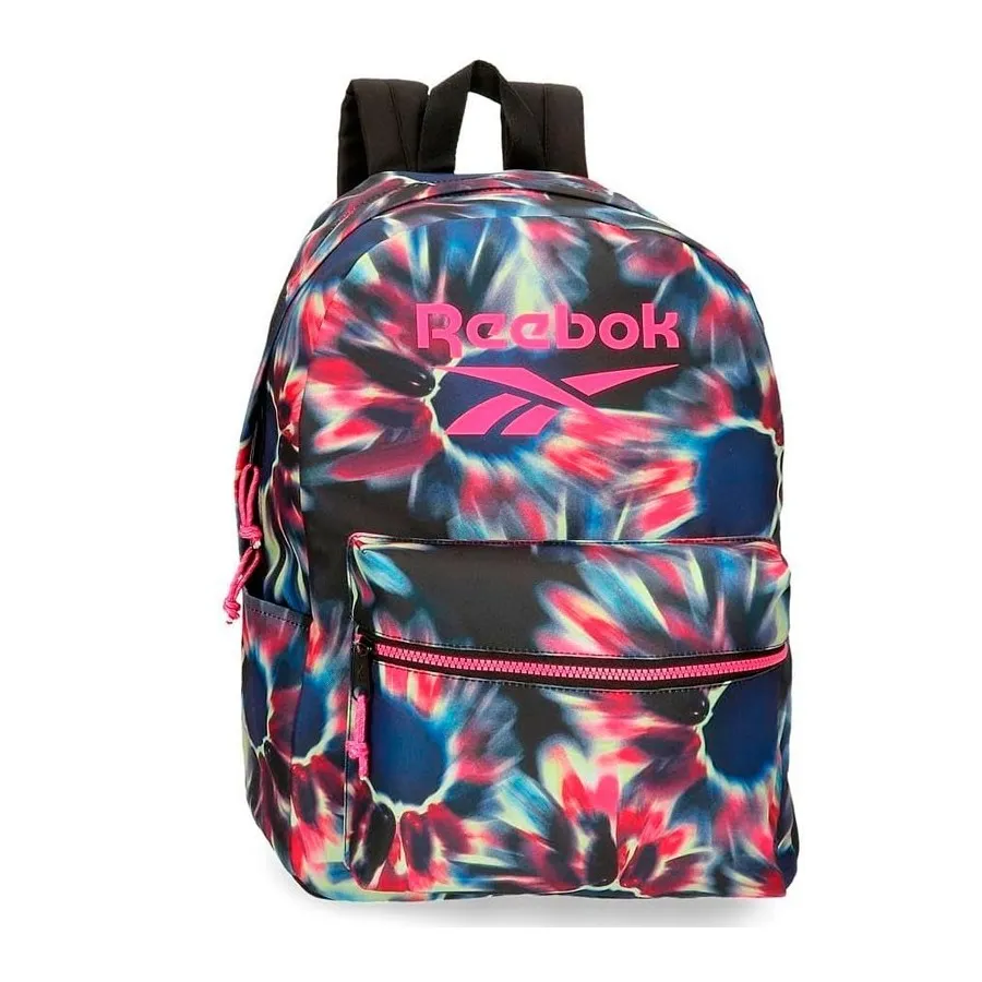 REEBOK Mochila FLORAL NEGRO MULTICOLOR