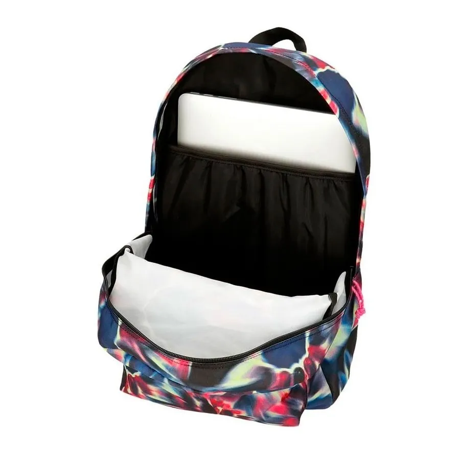 REEBOK Mochila FLORAL NEGRO MULTICOLOR