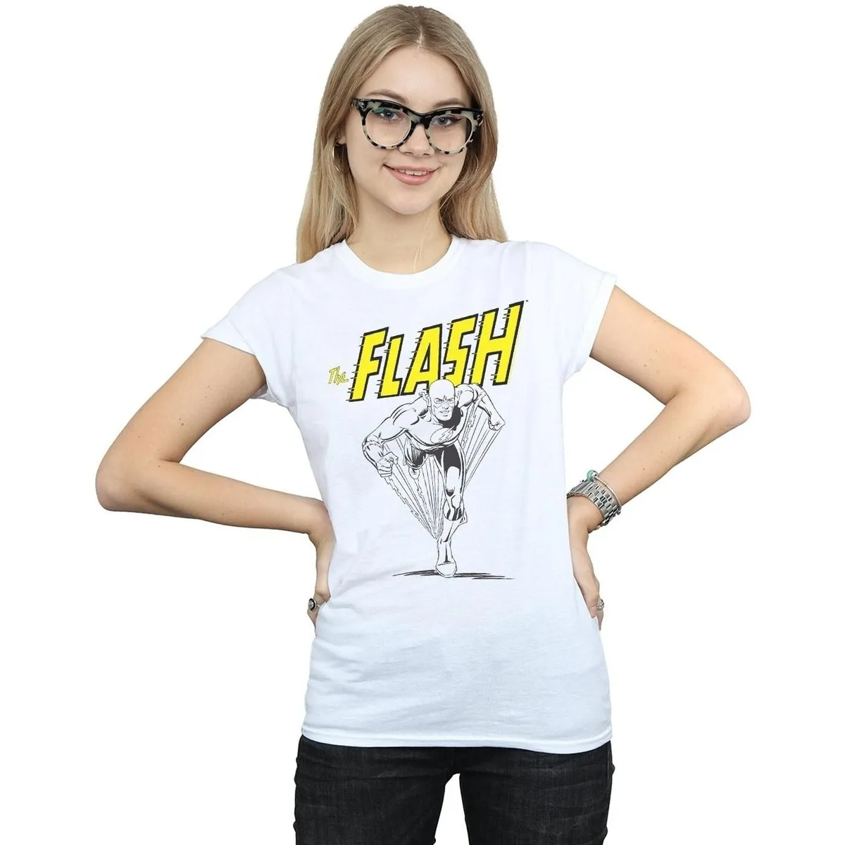 The Flash Mono Action Pose