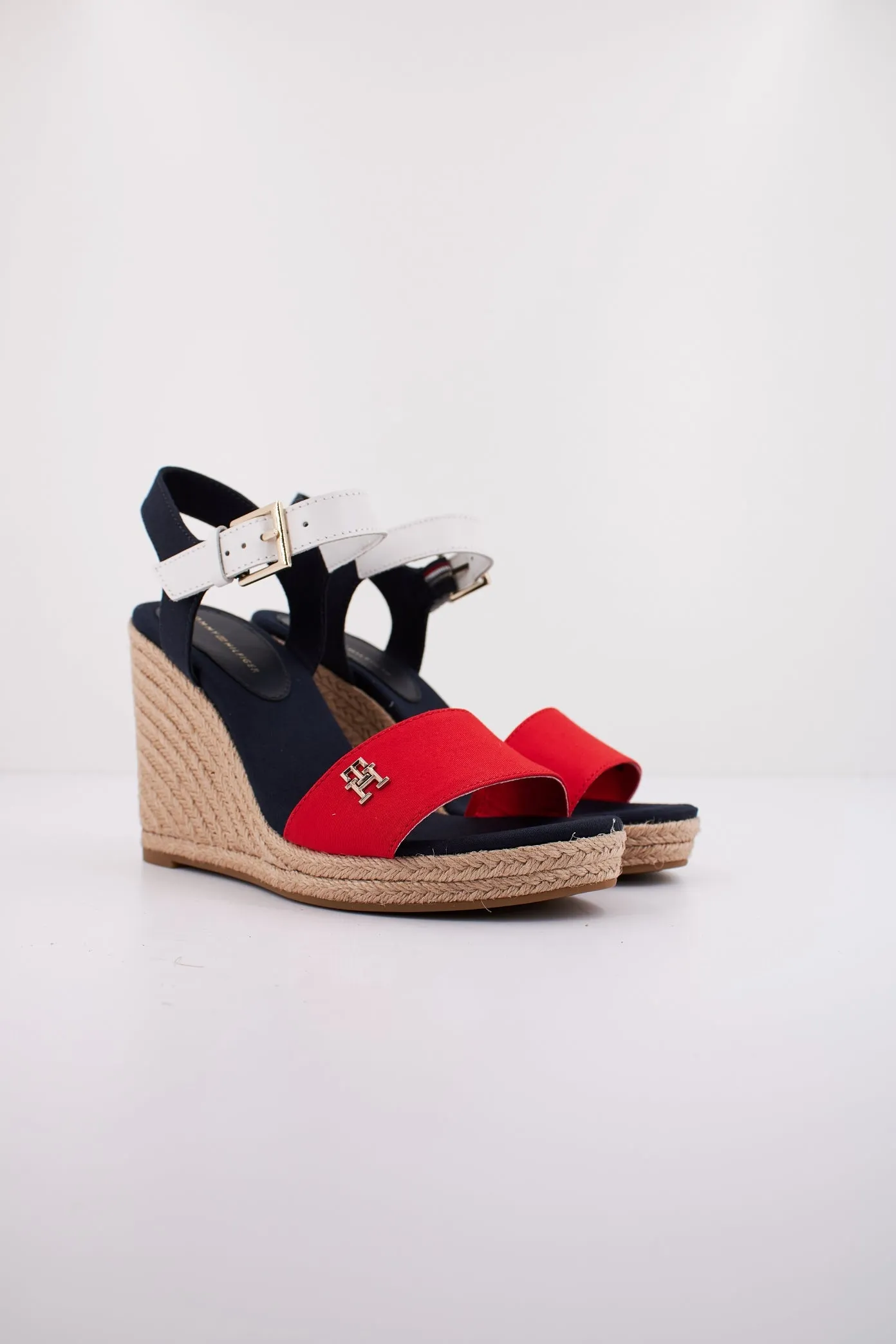 TOMMY HILFIGER STRIPES WEDGE